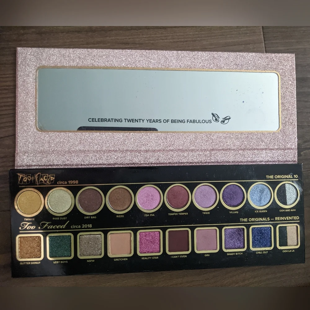 Too Faced - Then & Now Eyeshadow Palette | Cheers to 20 Years Limited Edition